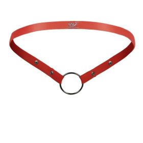C Type Health Care Lifting Men's Rings T-back (Option: Orange-Free Size)