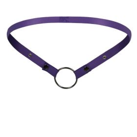 C Type Health Care Lifting Men's Rings T-back (Option: Purple-Free Size)